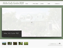 Tablet Screenshot of melbagullygardenbandb.com.au